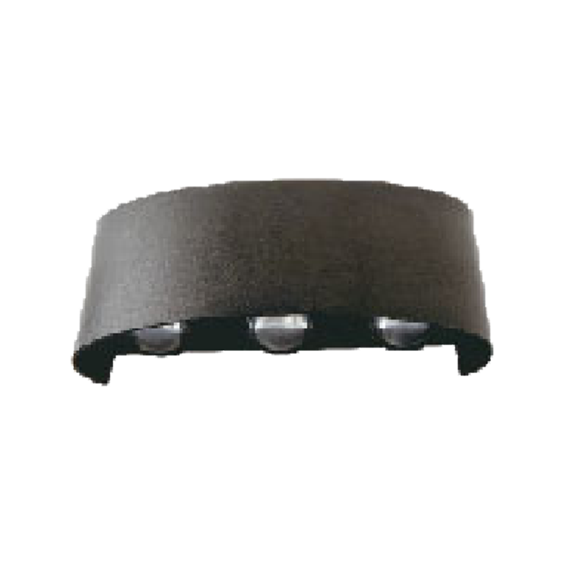 2W-12W 2700-6500K Black LED Wall Light