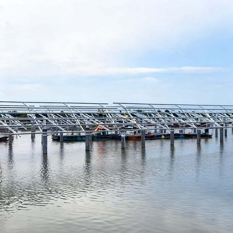 Fishery-Solar Hybrid Support