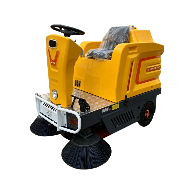 650W (AC Heavy-Duty Motor), 6㎡ (Single Suction Blower), Electric Sweeper Machine - 1300 Model