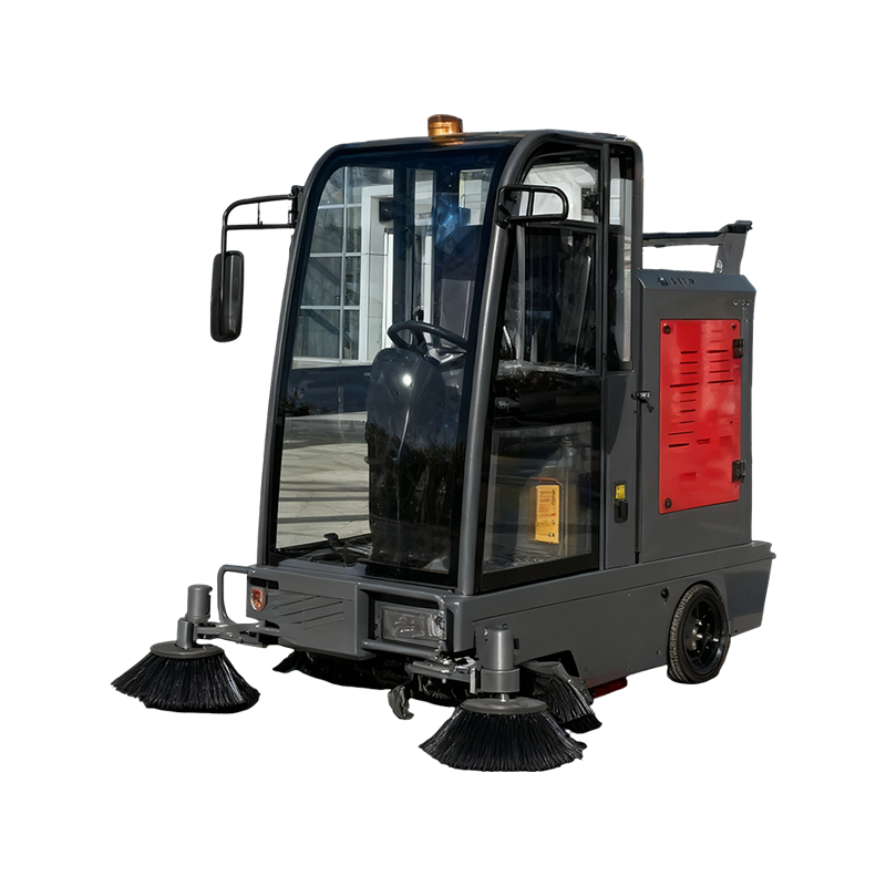 1200W (DC Heavy-Duty Motor), 12㎡ (Dual Suction Blowers), Electric Sweeper Machine - 2000 Model