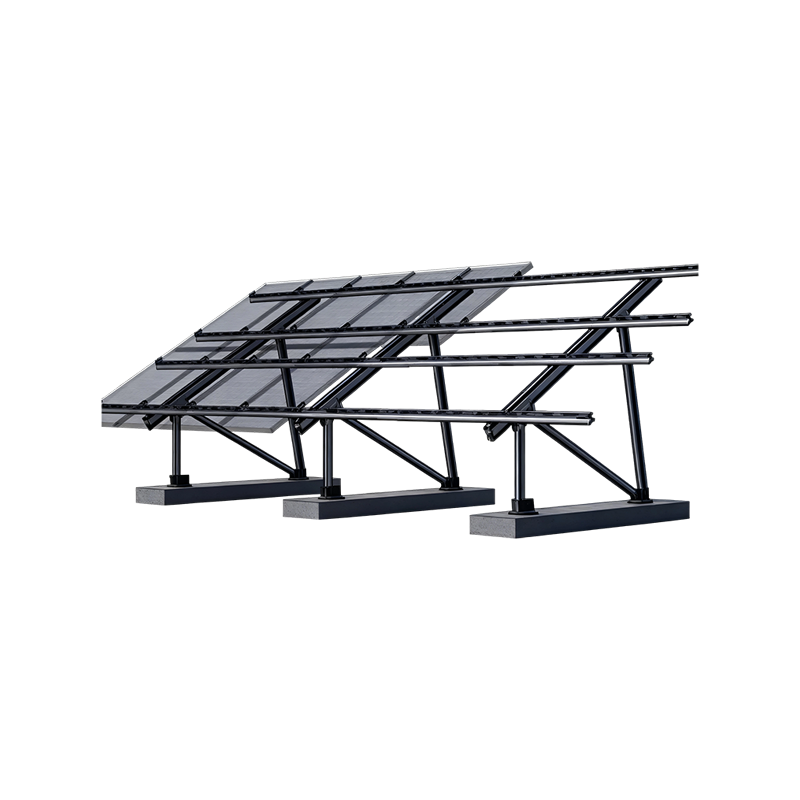 Ground Cement Foundation Aluminum Alloy Mounting Systems