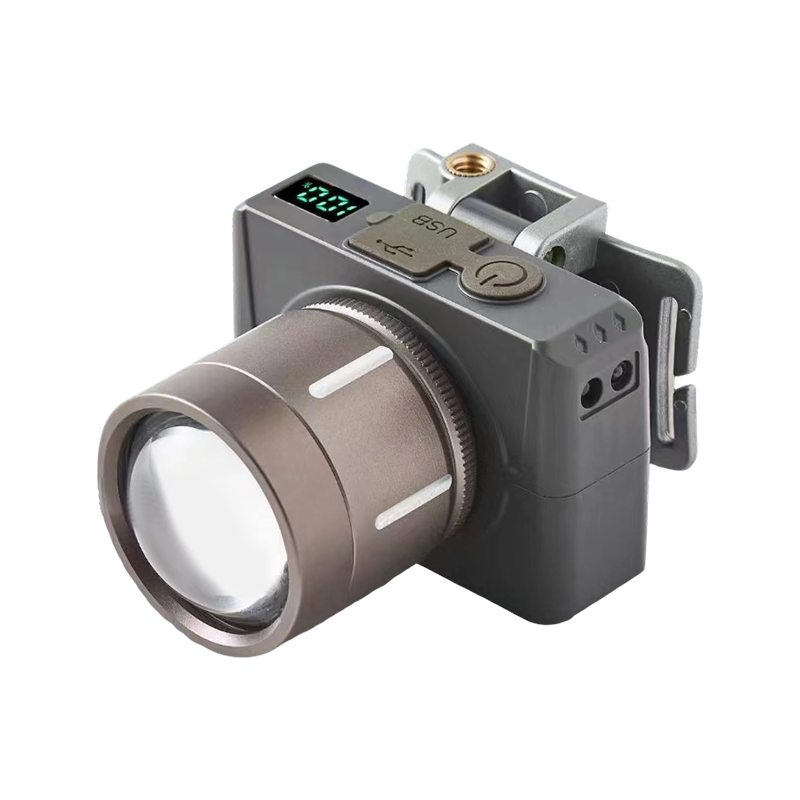 8000LM 5200mAh Focusable Sensor Dual Lithium Battery Headlamp 8000LM 5200mAh Focusable Sensor Dual Lithium Battery Headlamp