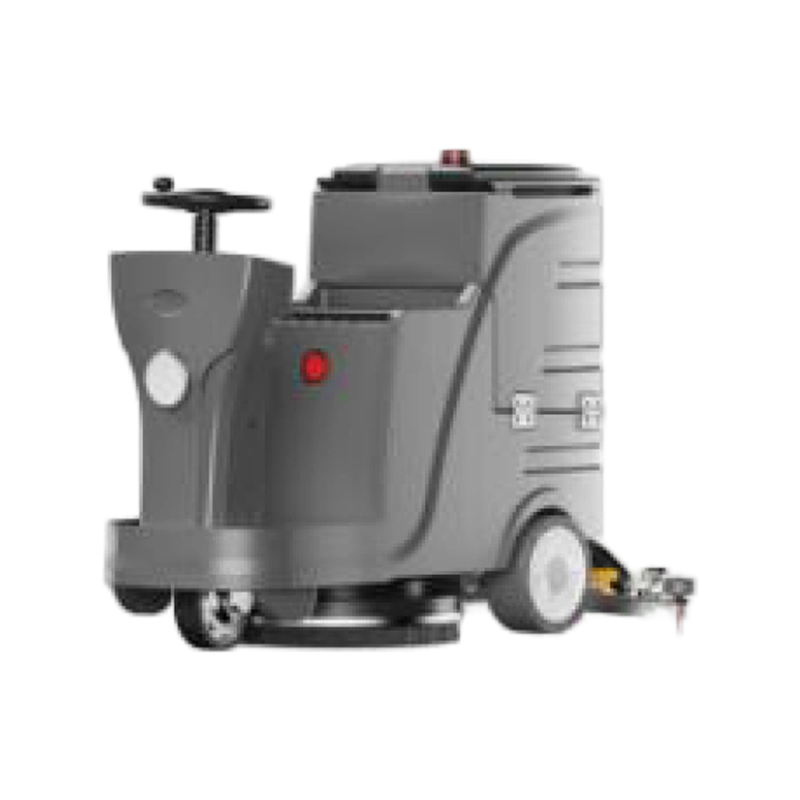 24V/600W Ride-On Single-Brush Scrubber